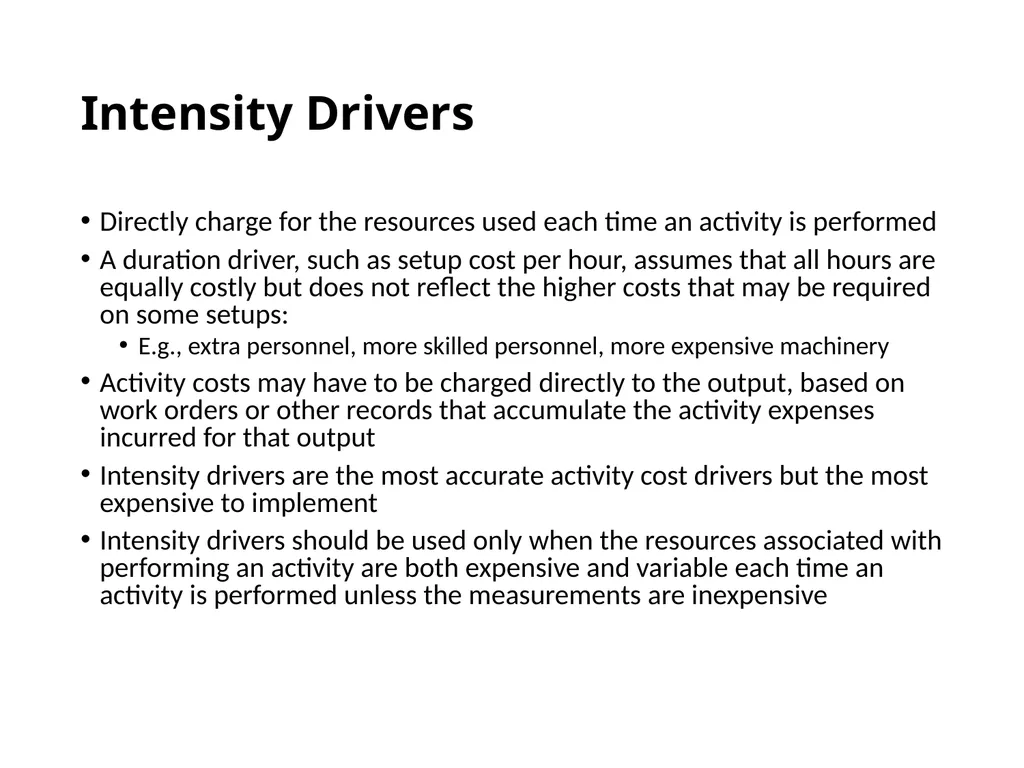 ACTIVITY BASED COSTING D JAGANNATAN Cost - slide 14 of 40
