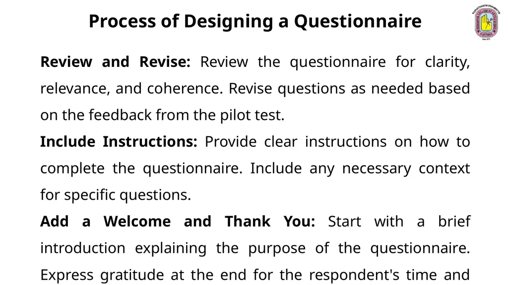 Business Research Methods . Unit – 1 Introduction - slide 74 of 184