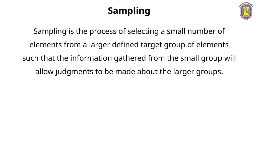 Business Research Methods . Unit – 1 Introduction - slide 104 of 184