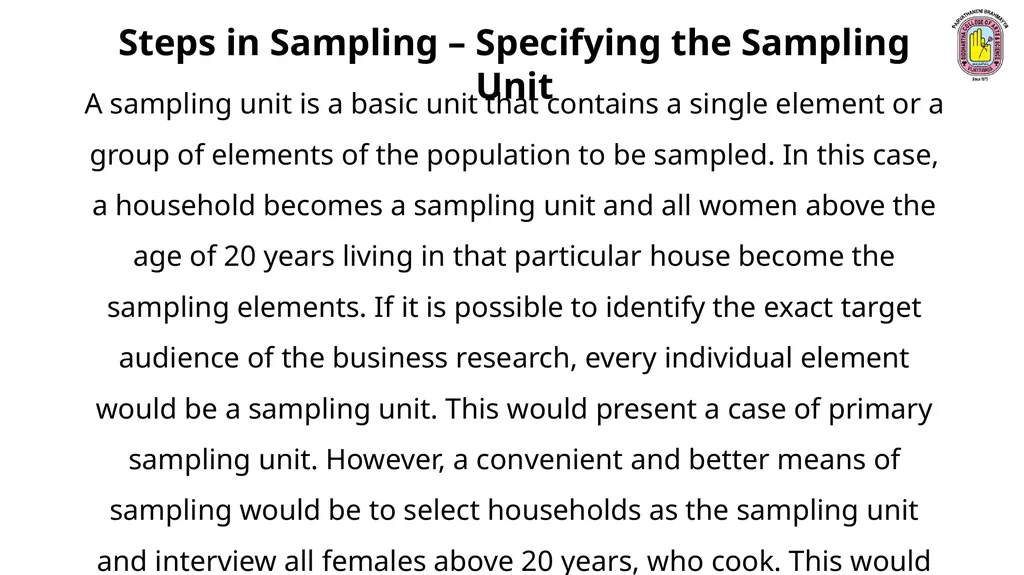 Business Research Methods . Unit – 1 Introduction - slide 112 of 184