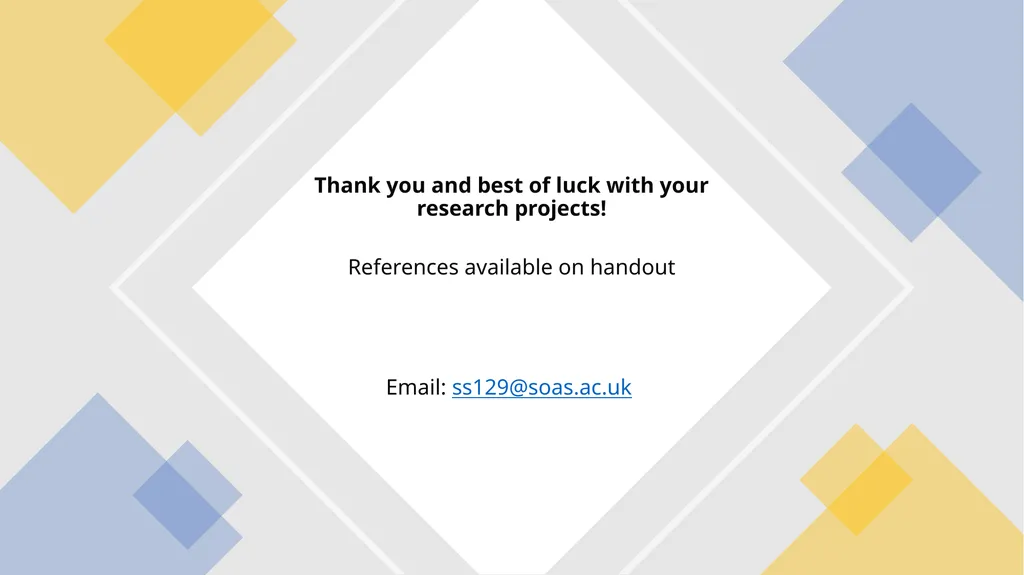 AHE Research Methods Workshop 17th January 2020 Dr - slide 24 of 24
