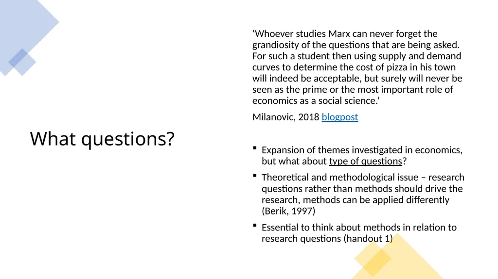 AHE Research Methods Workshop 17th January 2020 Dr - slide 9 of 24