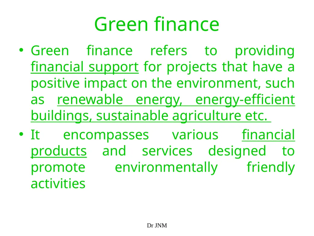 Innovative Financial Solutions and Green Financing - slide 3 of 22