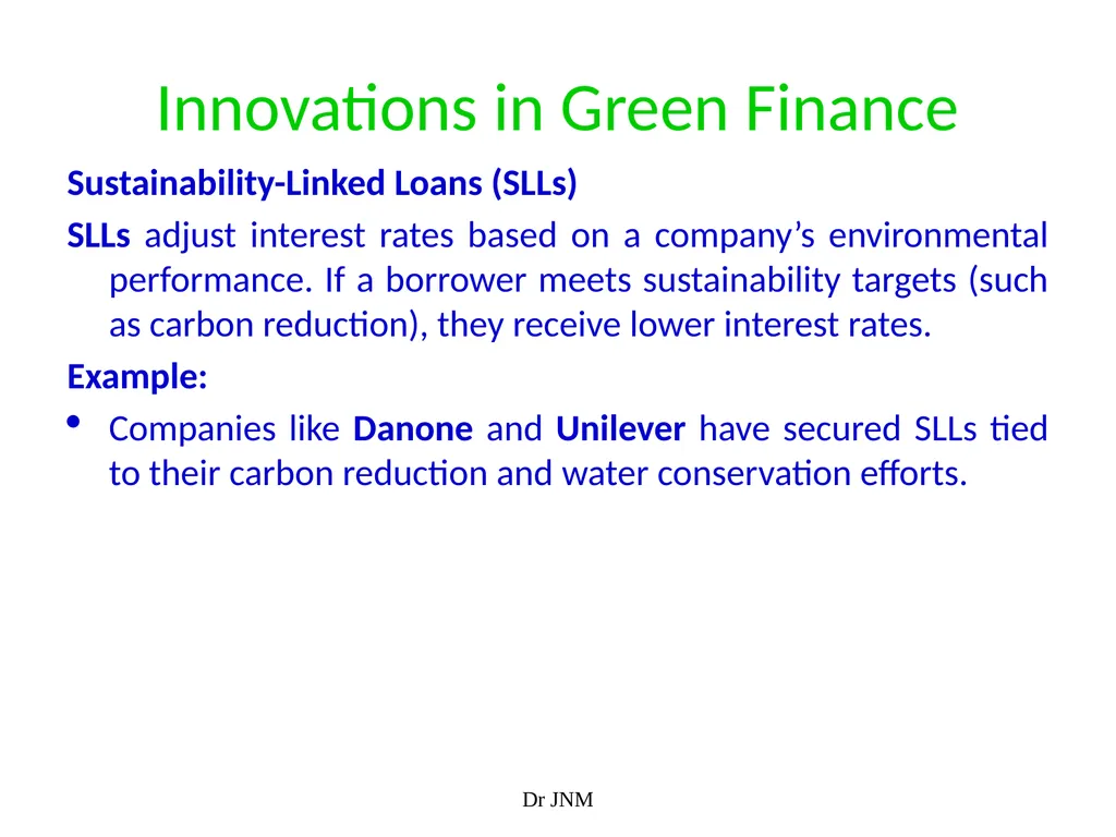 Innovative Financial Solutions and Green Financing - slide 21 of 22