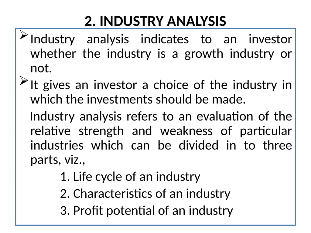 CHAPTER FIVE SECURITY ANALYSIS Introduction - slide 28 of 62