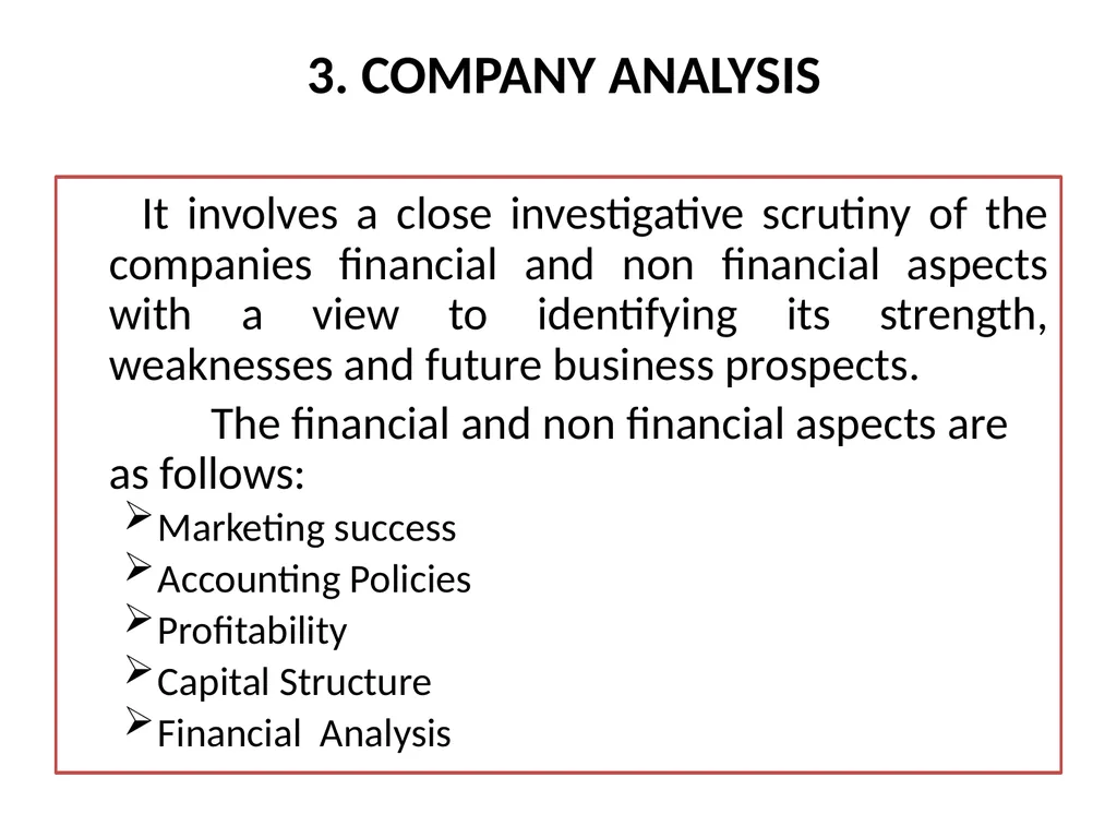 CHAPTER FIVE SECURITY ANALYSIS Introduction - slide 40 of 62
