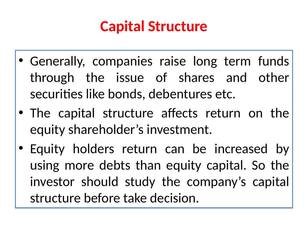 CHAPTER FIVE SECURITY ANALYSIS Introduction - slide 46 of 62