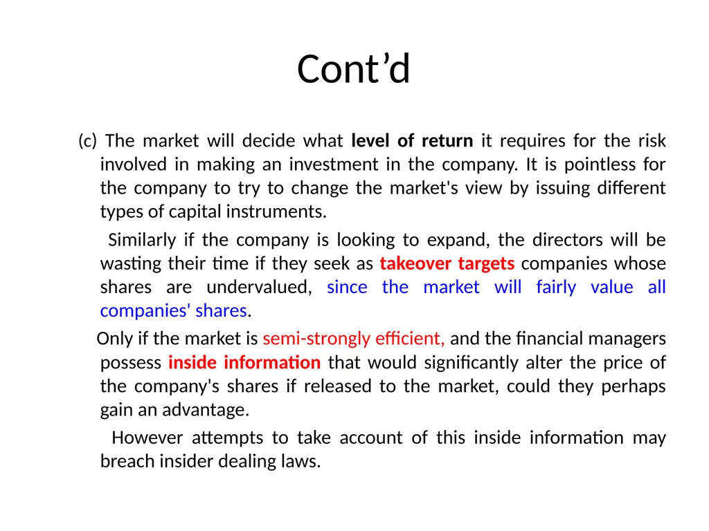 CHAPTER FIVE SECURITY ANALYSIS Introduction - slide 12 of 62