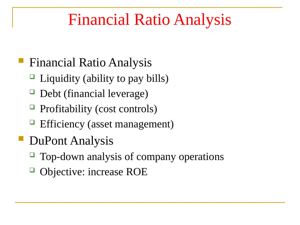 CHAPTER FIVE SECURITY ANALYSIS Introduction - slide 49 of 62