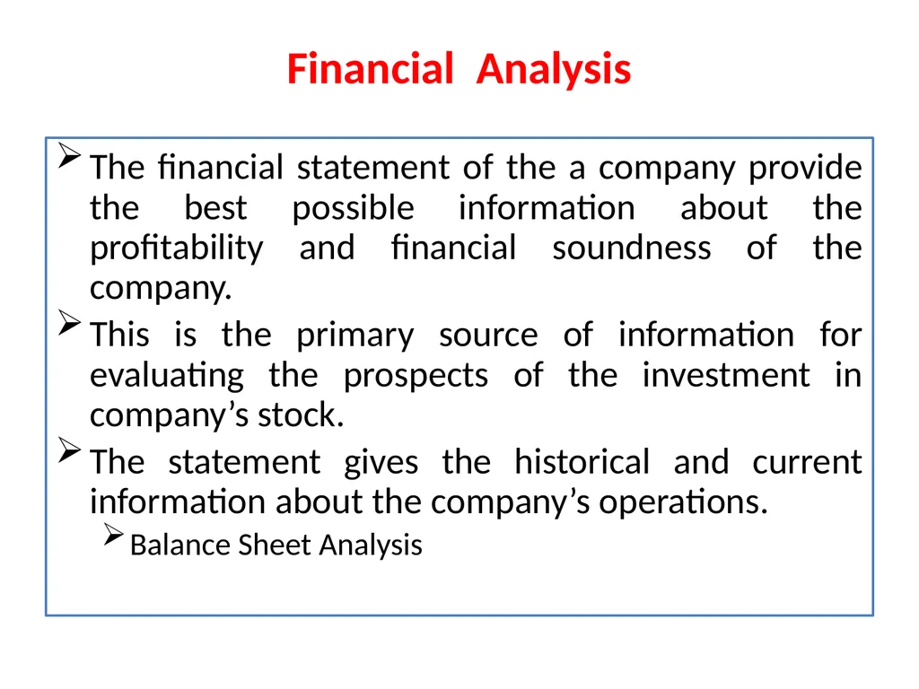 CHAPTER FIVE SECURITY ANALYSIS Introduction - slide 47 of 62