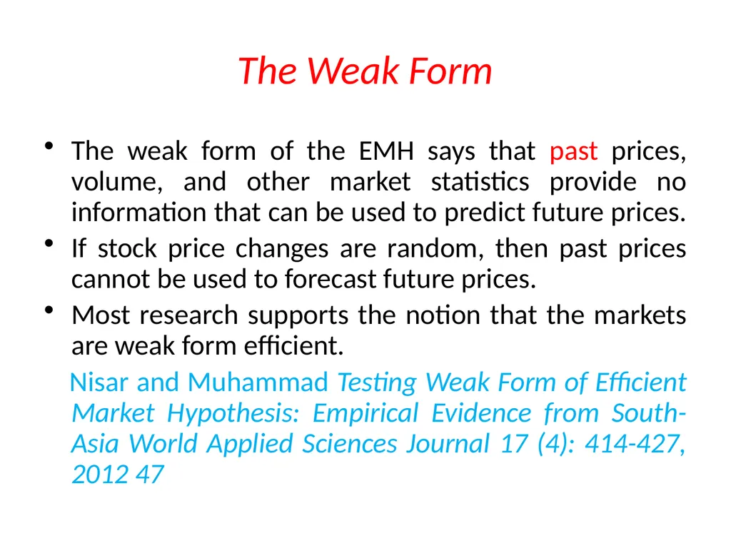 CHAPTER FIVE SECURITY ANALYSIS Introduction - slide 7 of 62