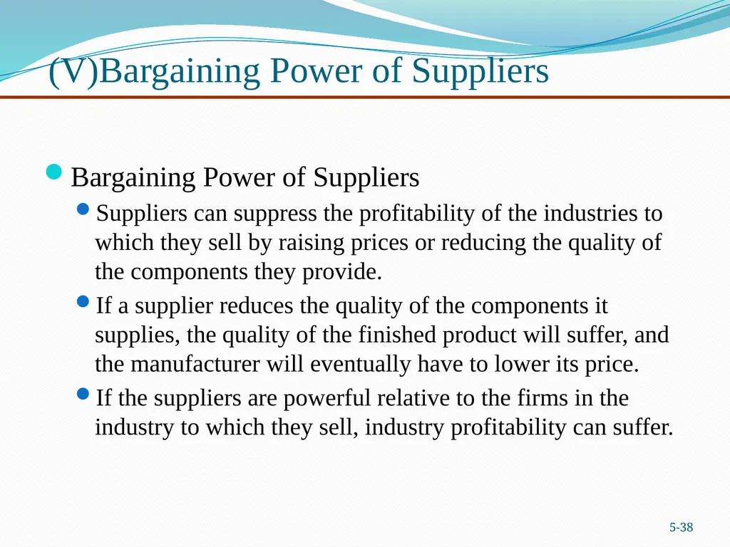CHAPTER FIVE SECURITY ANALYSIS Introduction - slide 38 of 62