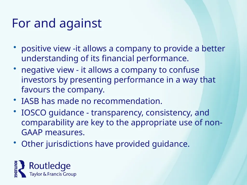 International Corporate Reporting Chapter 15 - slide 42 of 47