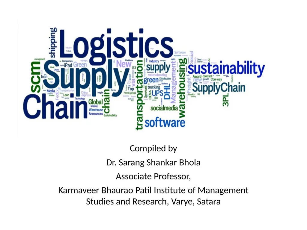 Compiled by Dr. Sarang Shankar Bhola Associate - slide 1 of 12