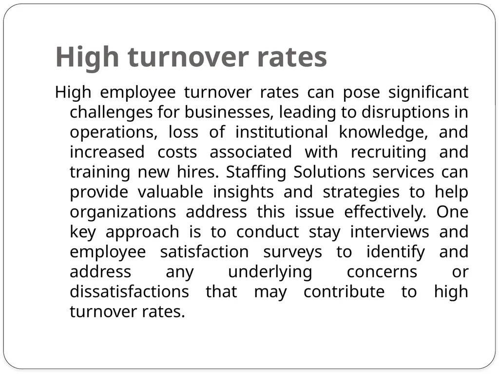 5 Staffing Challenges and How to Solve Them - slide 4 of 11