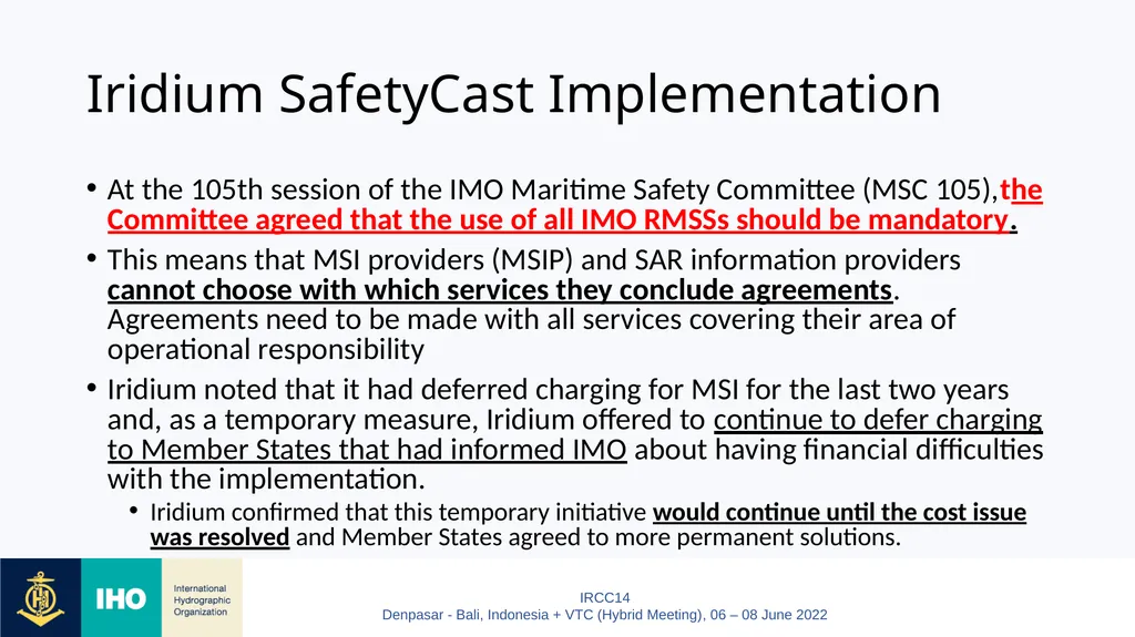 Agenda Item 7 World-Wide Navigational Warning - slide 11 of 22
