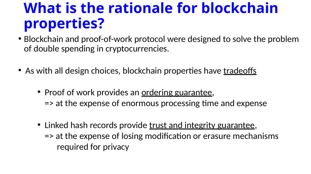 Blockmatrix Data Structure and Hyperledger - slide 7 of 33