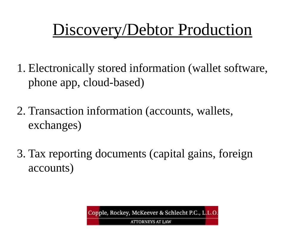 Bitcoin and Blockchain Technology: What Attorneys - slide 25 of 32
