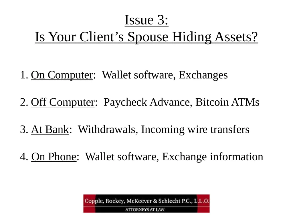 Bitcoin and Blockchain Technology: What Attorneys - slide 23 of 32