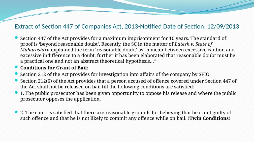 Introduction to Forensic Audit Applicable Laws & - slide 27 of 62