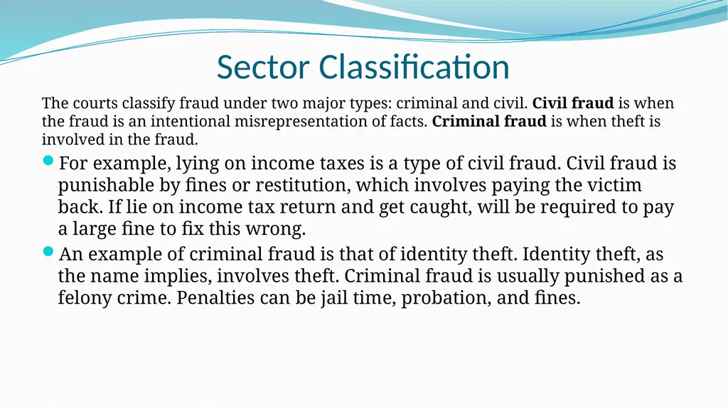 Introduction to Forensic Audit Applicable Laws & - slide 42 of 62