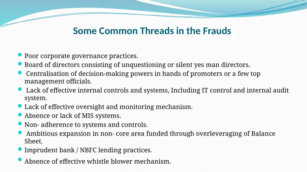 Introduction to Forensic Audit Applicable Laws & - slide 30 of 62