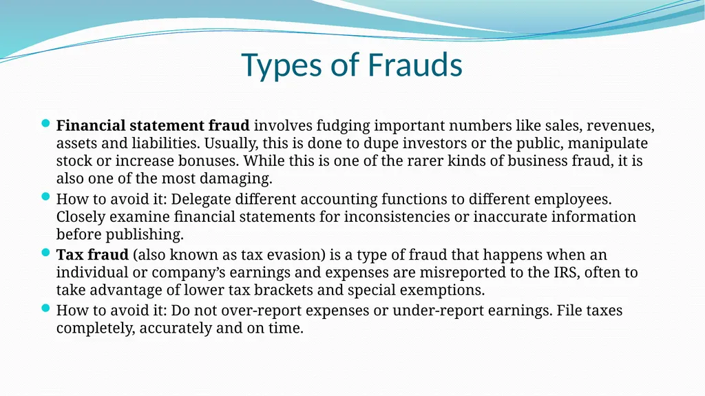 Introduction to Forensic Audit Applicable Laws & - slide 39 of 62