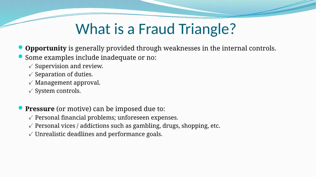 Introduction to Forensic Audit Applicable Laws & - slide 16 of 62