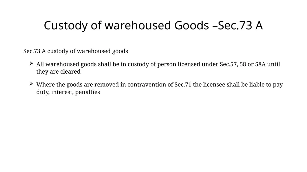 Manufacturing under Bonded Warehouse Dr M.S - slide 13 of 17