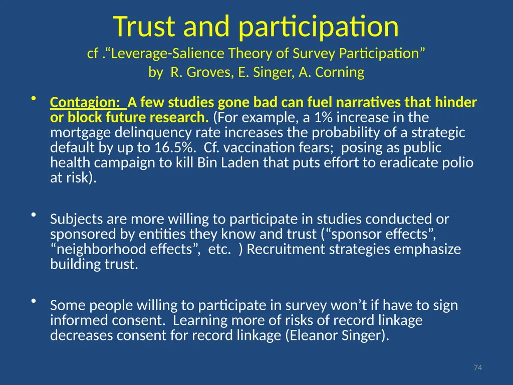 IRB gripes? Show the data. Jeffery W. Rodamar - slide 52 of 64