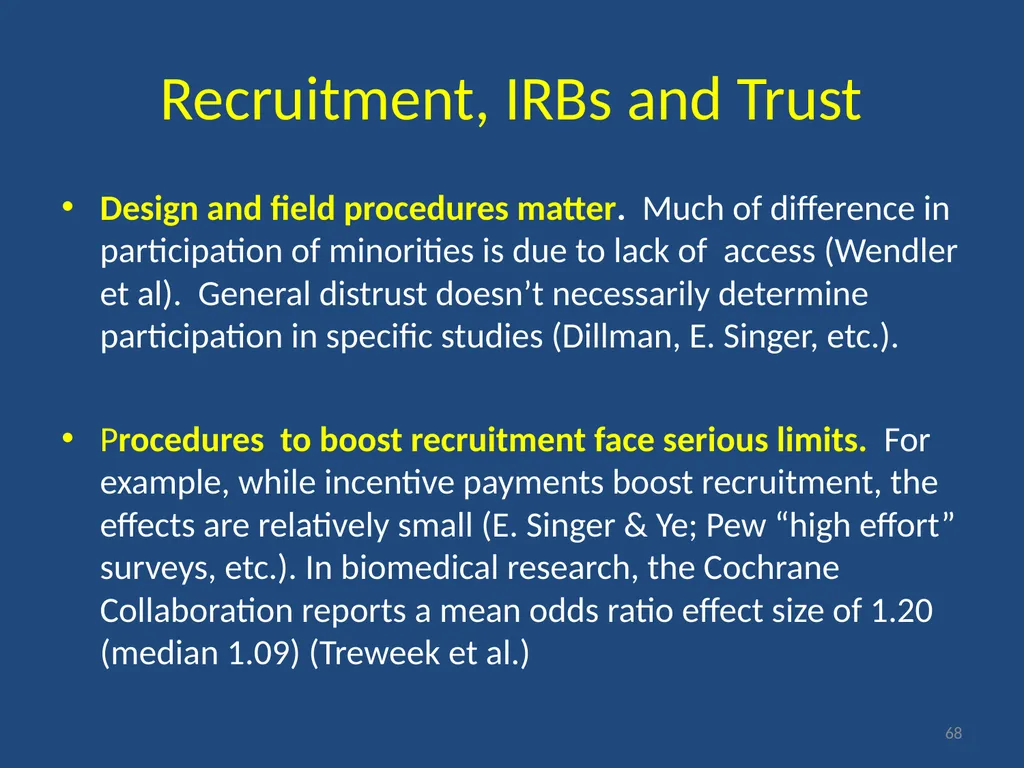 IRB gripes? Show the data. Jeffery W. Rodamar - slide 51 of 64