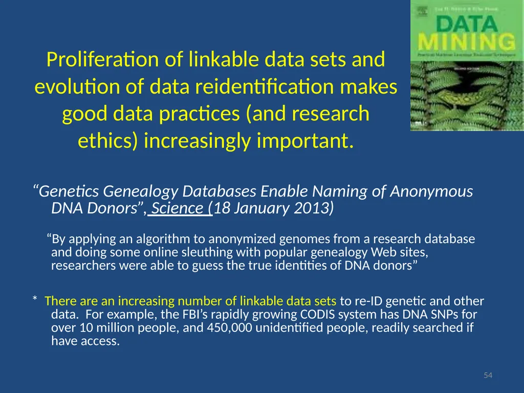 IRB gripes? Show the data. Jeffery W. Rodamar - slide 45 of 64