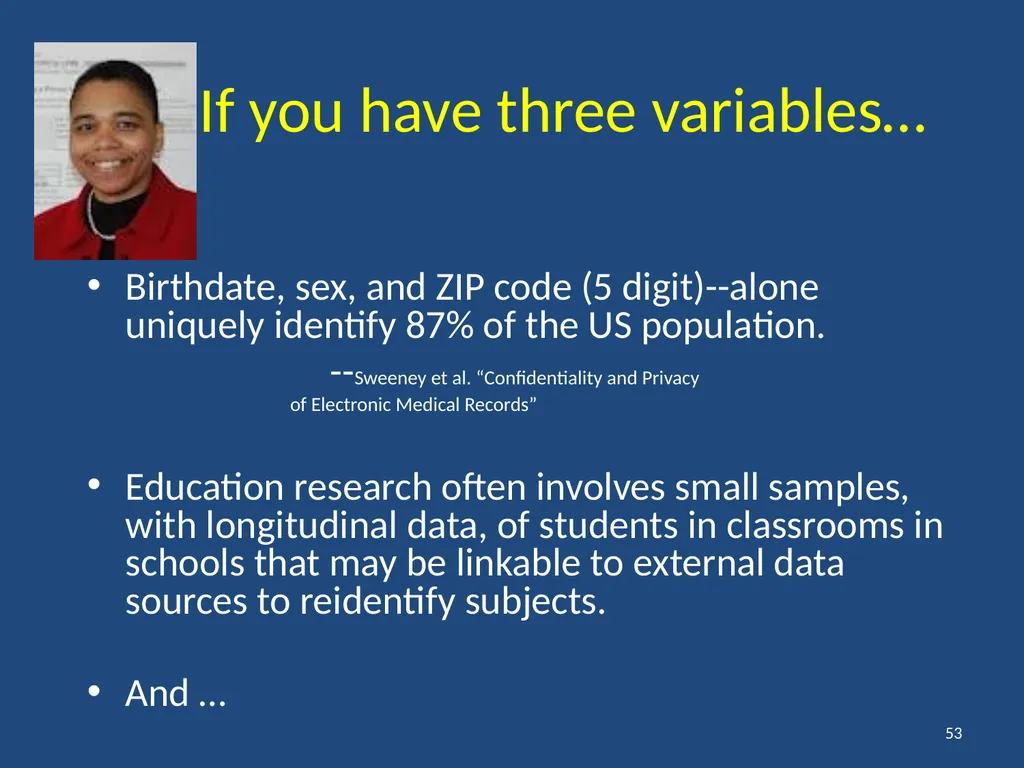 IRB gripes? Show the data. Jeffery W. Rodamar - slide 44 of 64