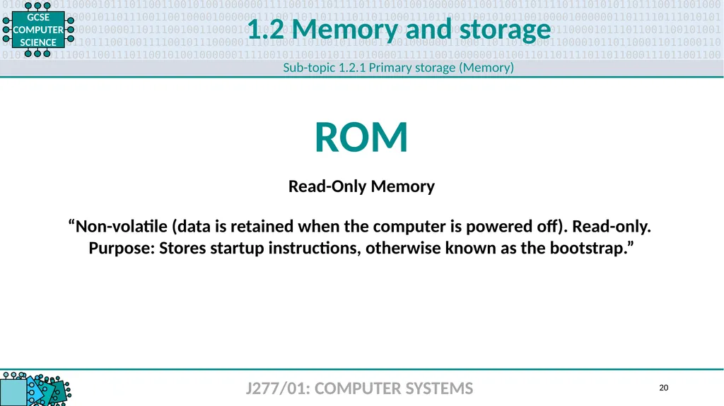 1.1 1 1.1 Systems architecture J277/01: COMPUTER - slide 20 of 242
