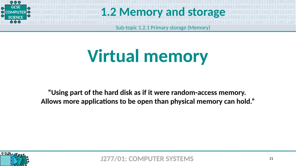 1.1 1 1.1 Systems architecture J277/01: COMPUTER - slide 21 of 242