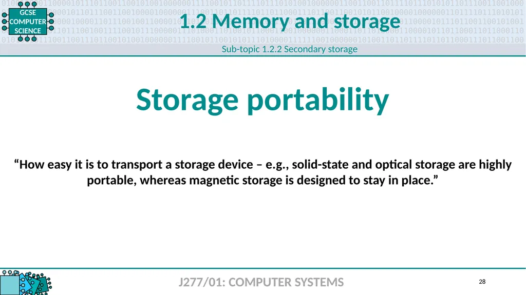 1.1 1 1.1 Systems architecture J277/01: COMPUTER - slide 28 of 242