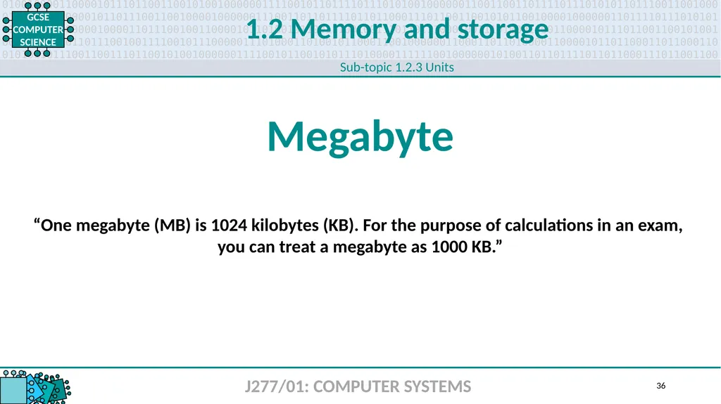 1.1 1 1.1 Systems architecture J277/01: COMPUTER - slide 36 of 242