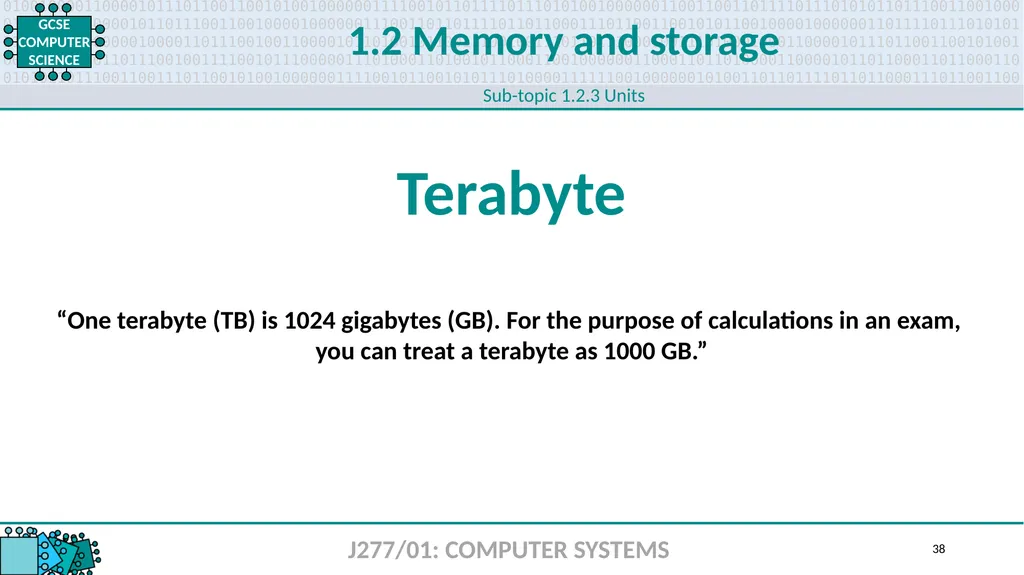 1.1 1 1.1 Systems architecture J277/01: COMPUTER - slide 38 of 242