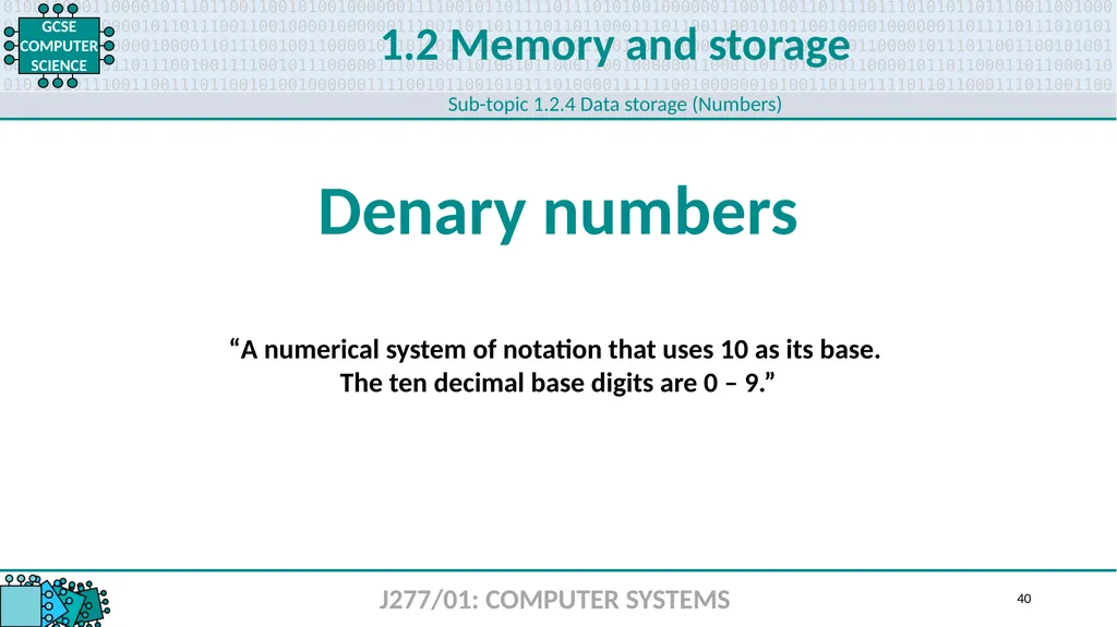 1.1 1 1.1 Systems architecture J277/01: COMPUTER - slide 40 of 242