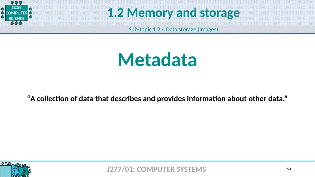 1.1 1 1.1 Systems architecture J277/01: COMPUTER - slide 50 of 242