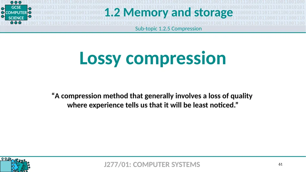 1.1 1 1.1 Systems architecture J277/01: COMPUTER - slide 61 of 242