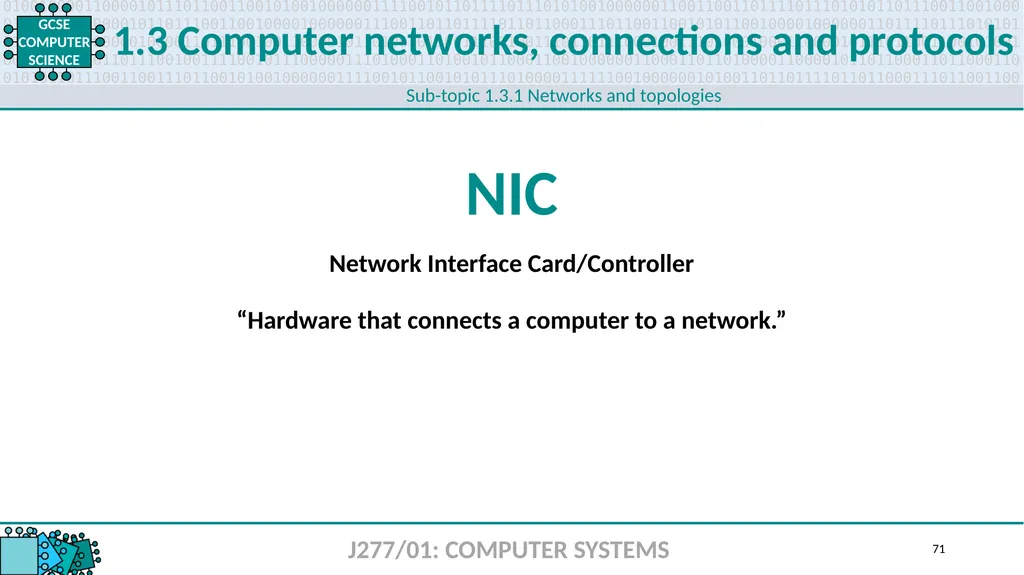1.1 1 1.1 Systems architecture J277/01: COMPUTER - slide 71 of 242