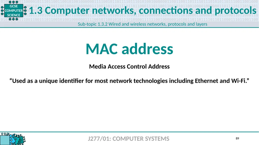 1.1 1 1.1 Systems architecture J277/01: COMPUTER - slide 89 of 242