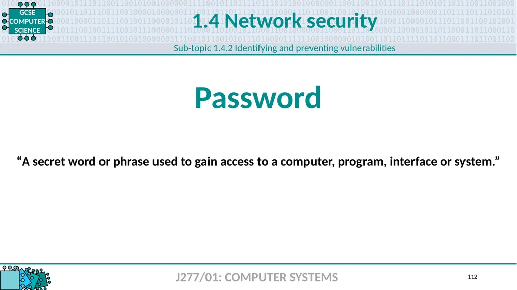 1.1 1 1.1 Systems architecture J277/01: COMPUTER - slide 112 of 242
