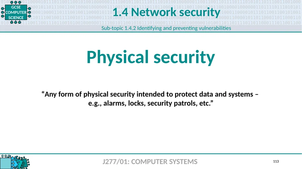1.1 1 1.1 Systems architecture J277/01: COMPUTER - slide 113 of 242
