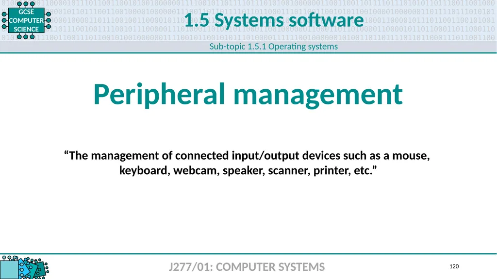 1.1 1 1.1 Systems architecture J277/01: COMPUTER - slide 120 of 242