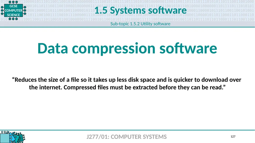 1.1 1 1.1 Systems architecture J277/01: COMPUTER - slide 127 of 242
