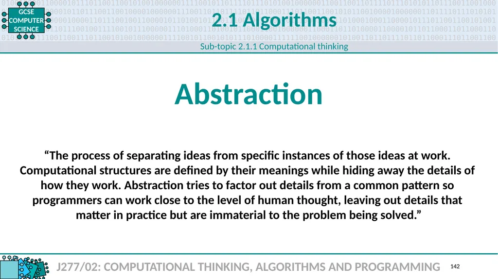 1.1 1 1.1 Systems architecture J277/01: COMPUTER - slide 142 of 242