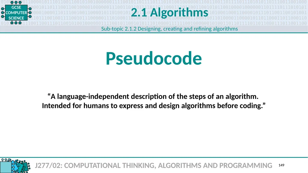 1.1 1 1.1 Systems architecture J277/01: COMPUTER - slide 149 of 242
