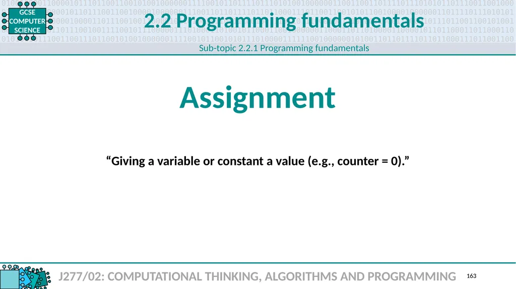 1.1 1 1.1 Systems architecture J277/01: COMPUTER - slide 163 of 242